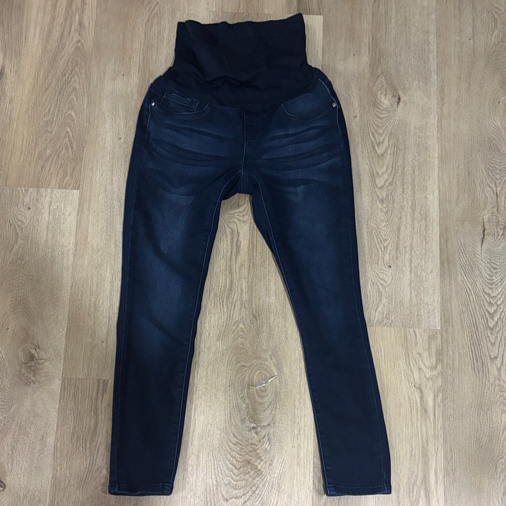 Women's Dark blue maternity jeans